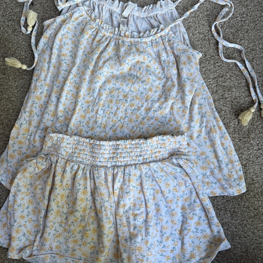 Laura Ashley Textured Floral Fabric
